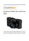 The Samsung TL500/EX1 gets a South Korean release