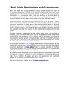 Real Estate Residentials and Commercials