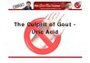 The Culprit of Gout - Uric Acid