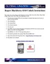 Rogers Blackberry 8310 Unlock