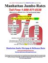 Friday June 11, 2010 Current Manhattan NY Jumbo Purchase and Refinance Mortgage Rates