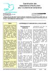 Lettre d'information CAP Liberté de Conscience