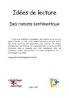 idées de lecture, romans sentimentaux