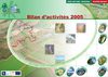 Bilan annuel d'activités 2005 - PNR Scarpe-Escaut