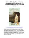 Jane and the Unpleasantness at Scargrave Manor Being the First Jane Austen Mystery by Stephanie Barron - Jane Austen...