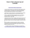 How to Talk to Anyone by Leil Lowndes - Effective Tips For Any Situation