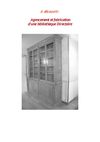Agencement fabrication bibliothèque style Directoire