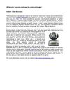 IP Security Cameras challenge the common burglar!