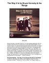 The Way It Is by Bruce Hornsbythe Range - An Iconic Musical Americana