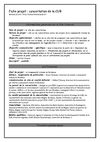 Fiche projet la CUB