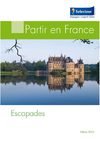 Brochure Escapades 2009-2010 - Sélectour
