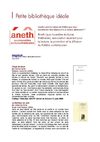 Aneth-Petite bibliothèque idéale
