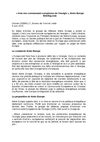 Note sur la communauté européenne de l'énergie