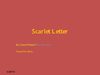 Scarlet Letter Template by Karen Period 7
