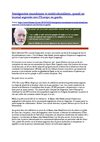 Immigration musulmane et multiculturalisme, quand un journal argentin met l’Europe en garde.