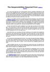 The Responsibilities Required From Adoptive Parents