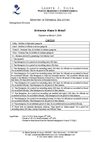Entrance visas in Brazil