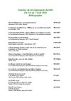Développement durable - Bibliographie