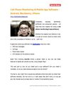Cell Phone Monitoring & Mobile Spy Software - Android, Blackberry, iPhone