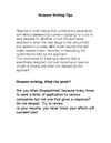 Resume Writing Tips