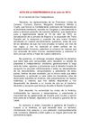 Venezuela: ACTA DE LA INDEPENDENCIA (5 de Julio de 1811)