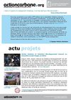 Programme Action Carbone - Newsletter Juillet 2010 - Fondation GoodPlanet - Yann Arthus-Bertrand