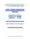 70-270 Practice Exam Test Questions