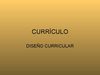 DISEÑO CURRICULAR