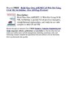Build Your Own ASP.NET 3.5 Web Site Using C# & VB, 3rd Edition - Free 219 Page Preview!