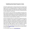 Redefining Real Estate Property in India