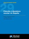 Fracaso y abandono escolar en España