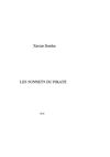 Xavier Bordes - Les sonnets du pirate 