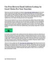 Use Free Reverse Email Address Lookup As Good Choice For Your SearchesThis is a featured page 
