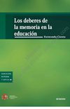 Los deberes de la memoria en la educación