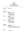 resume_standard_english
