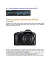 Samsung NX5 Camera Now Official 