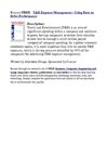 T&E Expense Management - Using Data to Drive Performance