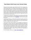 Real Estate India Home-Loan Interest Rates