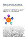 Elearning Healthcare- Remedy to the growing need formedical practitioners