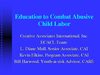 USAID's Education to Combat Abusive Child Labor Task Order - BEPS, World Bank Presentation - D Mull