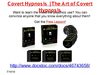 Covert Hypnosis