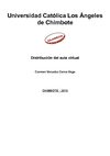 Distribución de una aula virtual