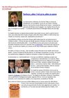 Sarkozy, plus c’est gros, plus ça passe... mensonges et demi vérités...