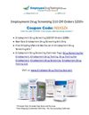 Employment Drug Screening Coupon $10 Off Orders $200+