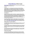Different Types of Affiliate Marketing