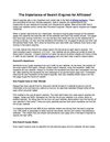 Search engines and affiliate marketing