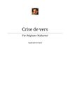 Crise de vers
