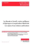 La Russie et Israël : entre méfiance réciproque et coopération bilatérale