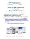 Alcohol And Drug Testing Services Coupon 5% Off All Orders