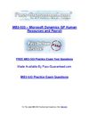 MB3-533 Practice Exam Test Questions